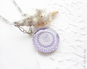 SALE - Om Mandala necklace - yoga jewelry