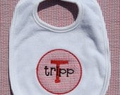 Personalized Circle Patch Bib