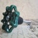 Wine Bottle Stopper - Green Wheel Valve Handle Wine Stopper