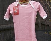 GOWN, HAT, SHOE Gift Set--Your Choice, organic cotton, pink, blue, green, natural, cranberry, purple, flower--Layette newborn