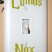 GOLD Lumos Nox Light Switch Decals