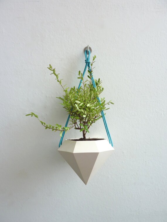 Diamond Hanging Planter