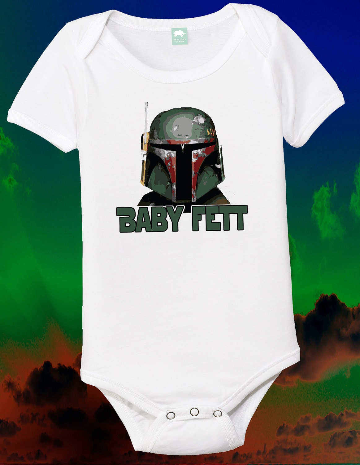 Funny Baby Fett Onesie T Shirt All Sizes 6 12 18 24 Month 2T 3T 4T