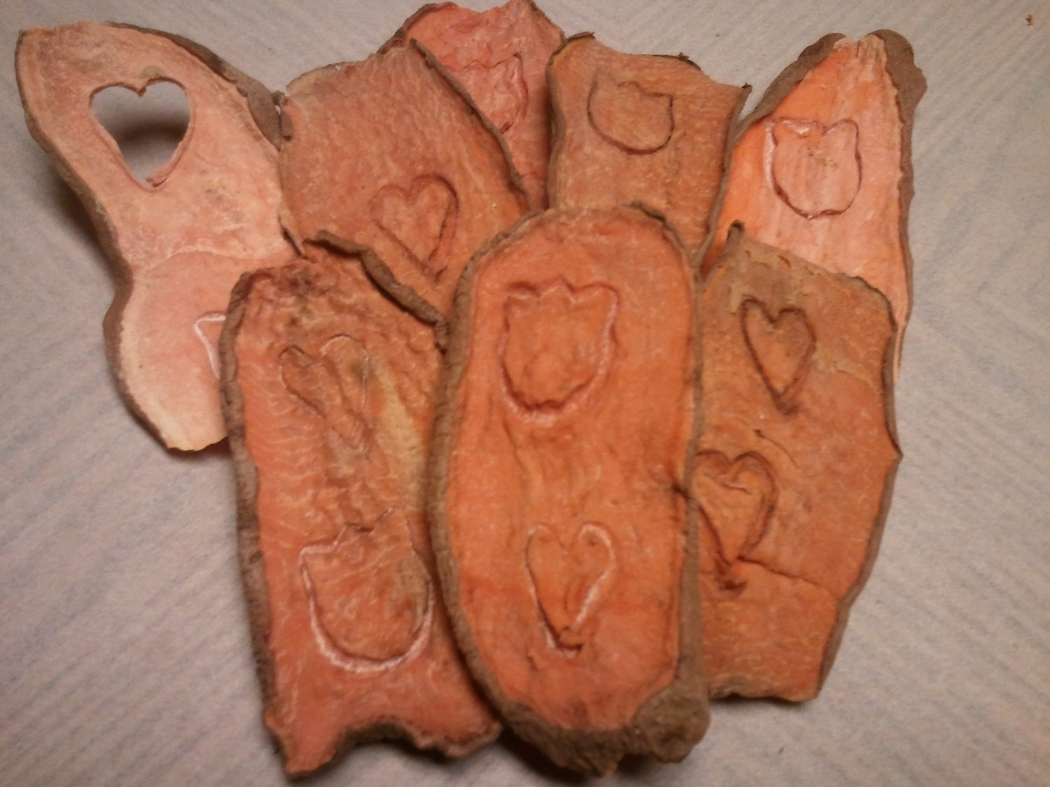Sweet Potato Veggie Rawhide Chews for dogs