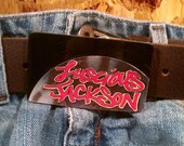 Belt Buckle from old LP Record Luscious Jackson "Deep Shag"