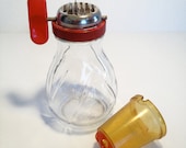 Vintage Nut Grinder with Measuring Cup Lid