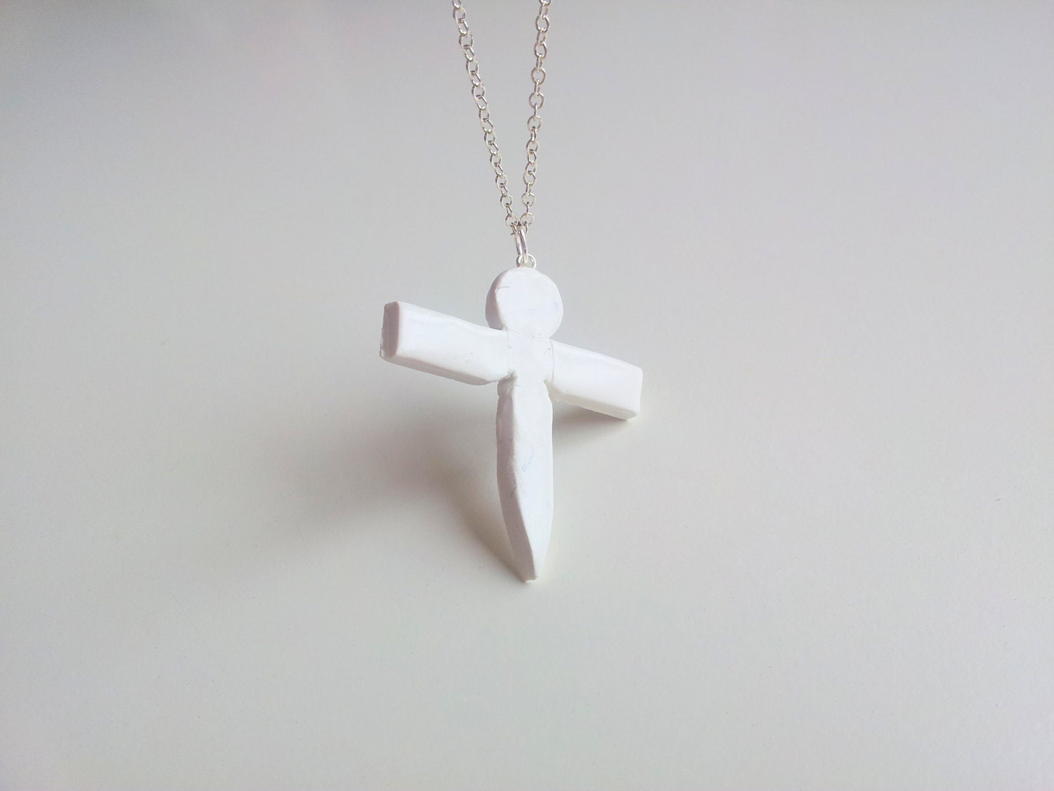 Spirited Away paper bird necklace