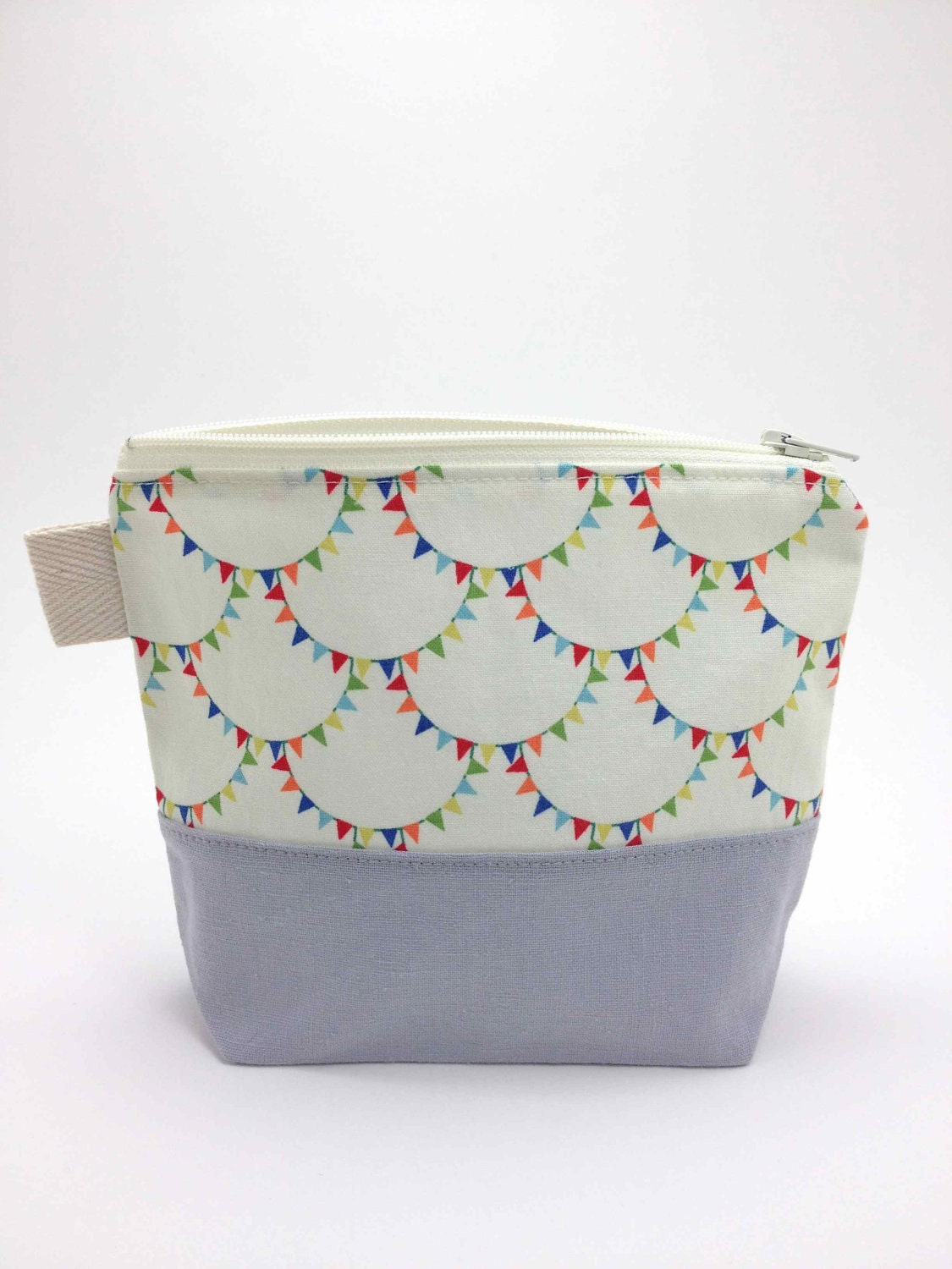 Reusable Snack Bag - Bunting Scallop