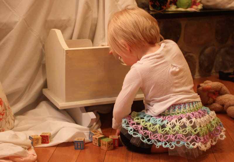 Baby Girl Skirt, Tutu, Clothing, Crocheted