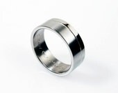 Palladium ring, wedding band, rings for men, mens wedding band, palladium wedding, modern, commitment ring, men palladium band