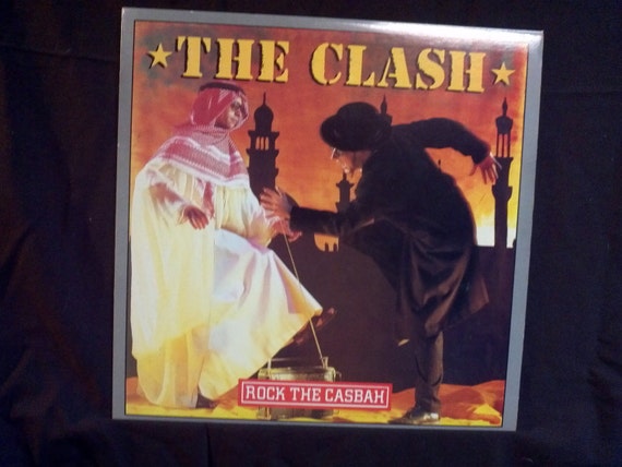 The Clash Rock The Casbah Vinyl Record Album Lp