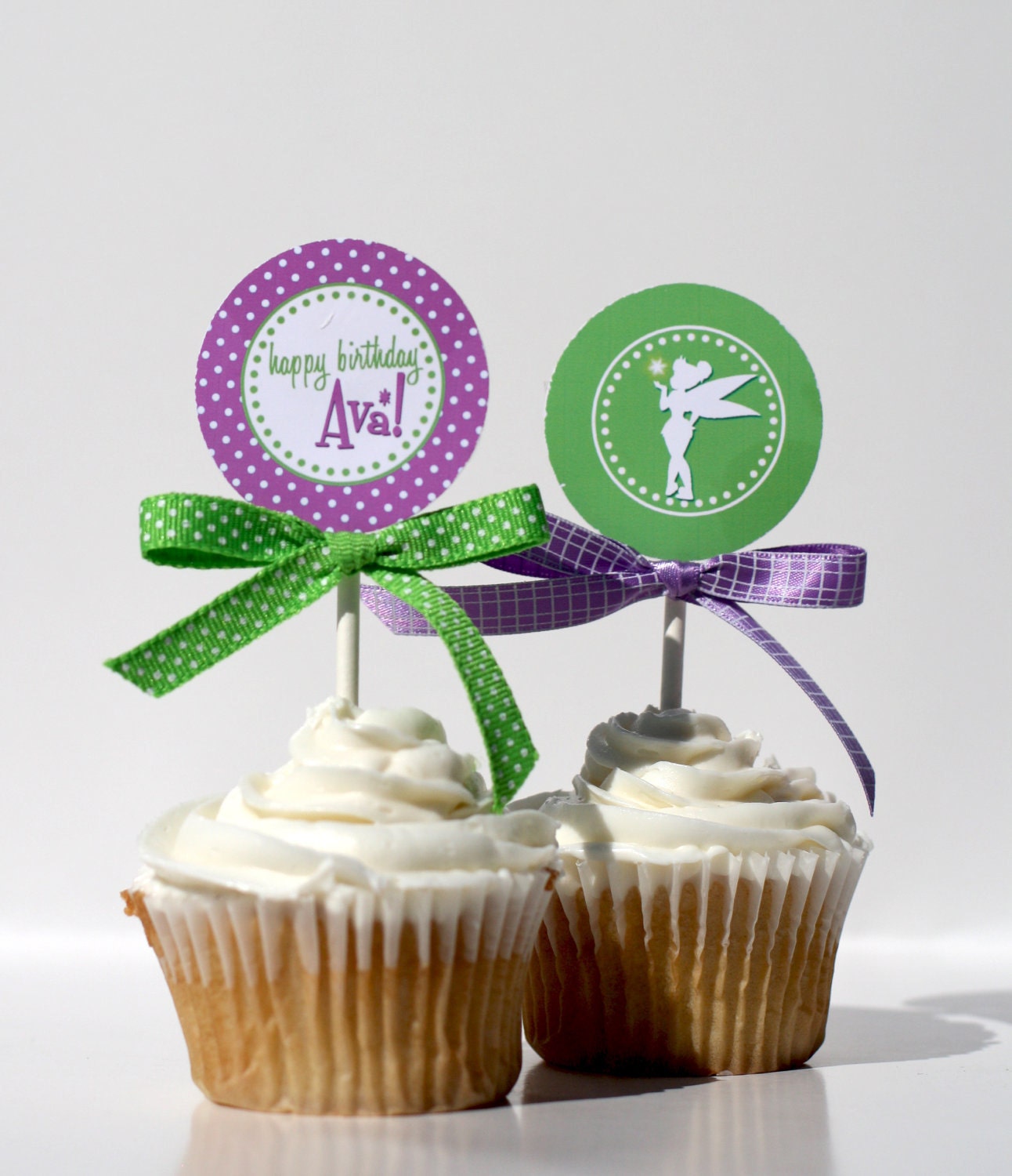 TINKERBELL Cupcake Toppers Printable