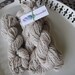 Naturally dyed -- 75 yds worsted organic cotton