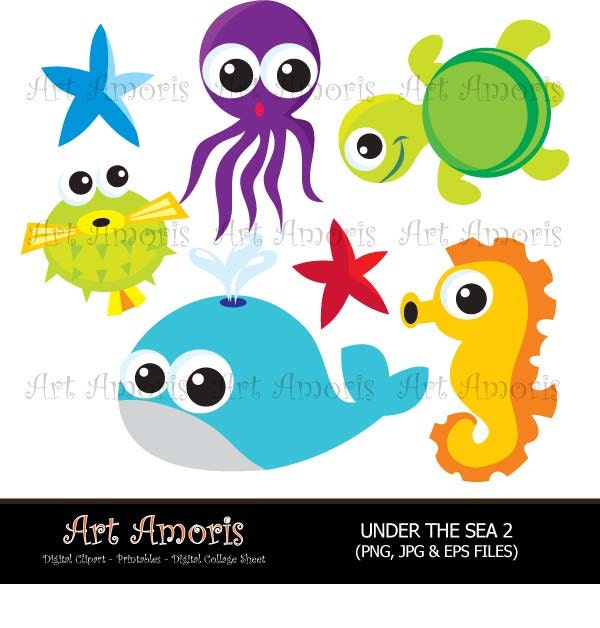 clipart of under the sea - photo #23