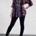 Vintage Bob Mackie Button Down Silk Blouse