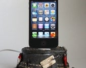 Fishing Hat iPhone Charger for iPhone 4S or iPhone 5 - Docking Station - Gifts for Dad