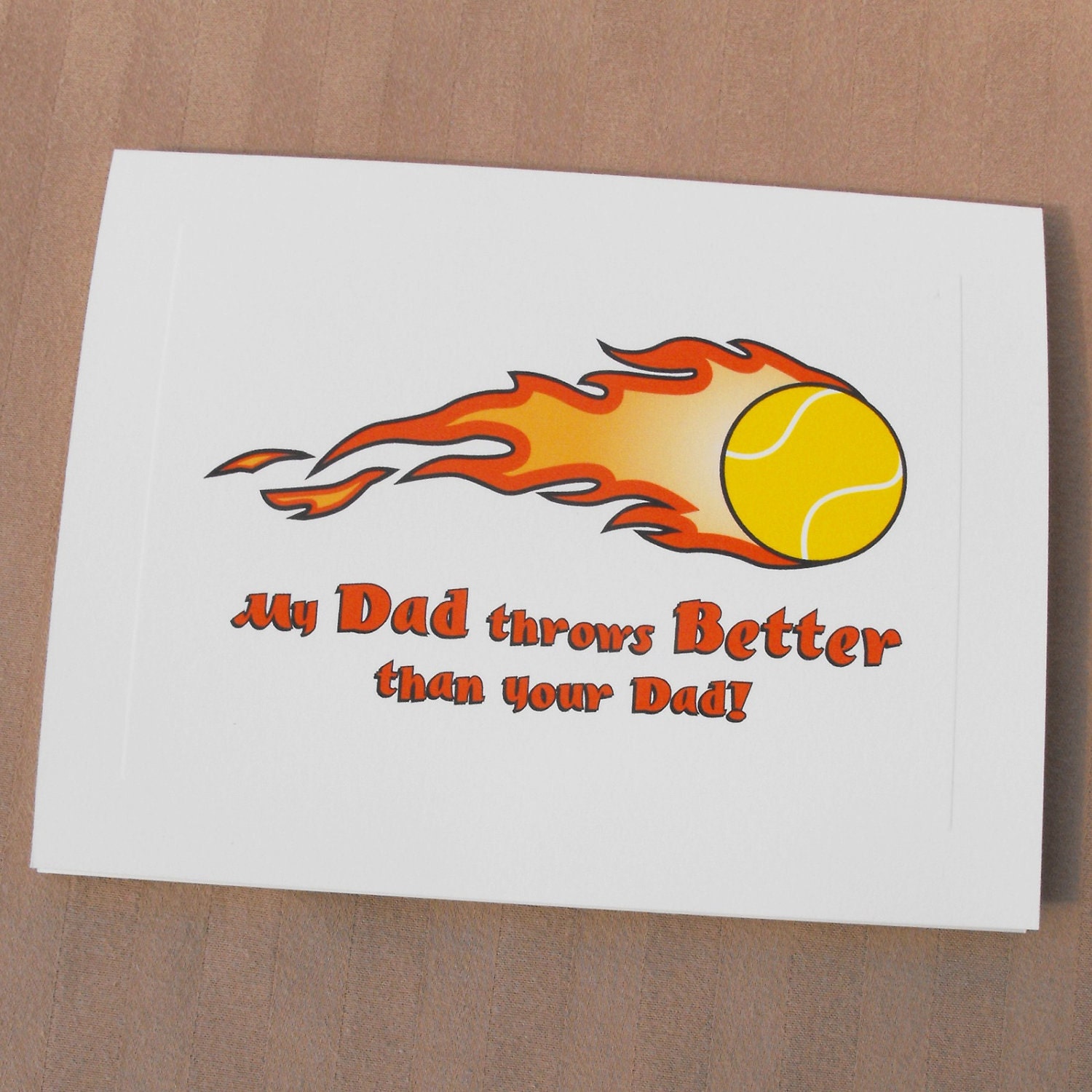 Dog Dad Father's Day Card from the Dog