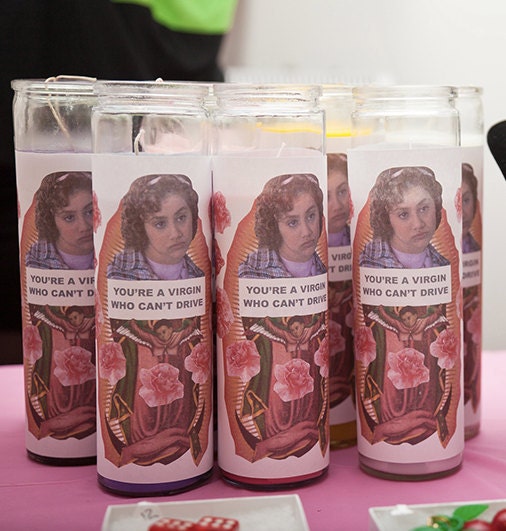 Virgin Who Can't Drive candle / Clueless Brittany Murphy R.I.P.