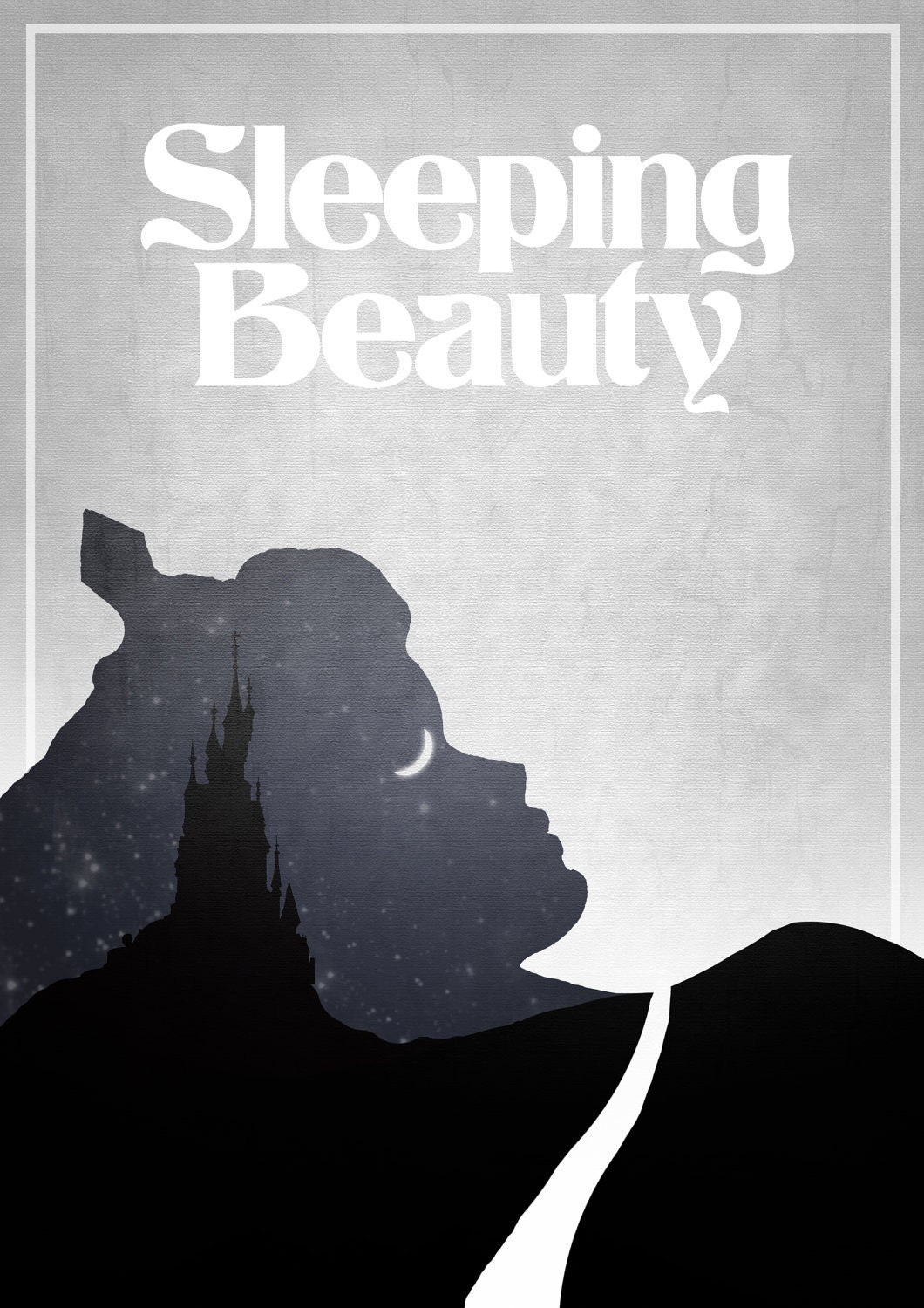Disney's Sleeping Beauty Minimalist Poster