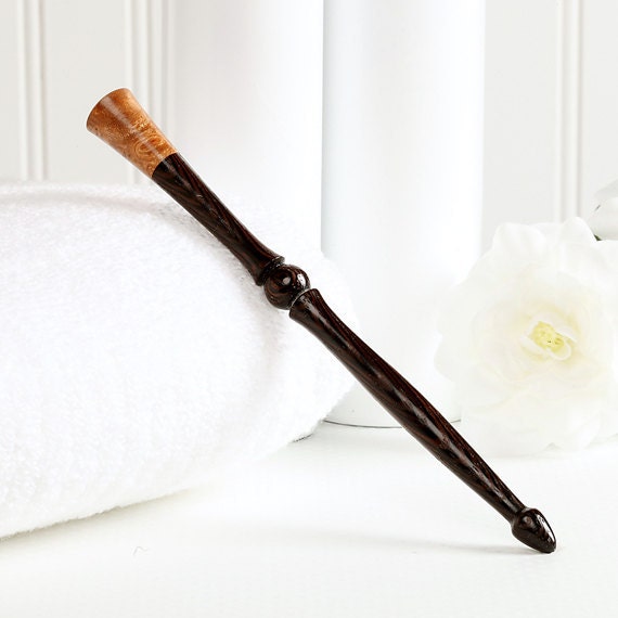 Smart Hair Stick - Wenge - Maple Burl