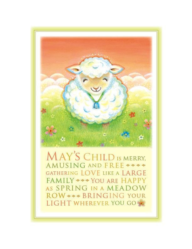 May's Child Print (Lamb)