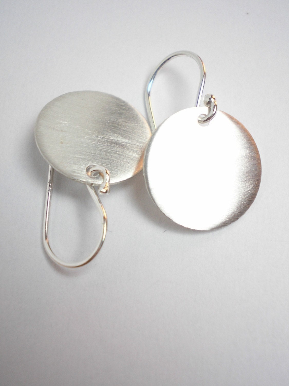 Mini Disc Earrings - Sweet Minis - Argentium Solid Sterling Silver