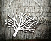 Tree Necklace in Sterling Silver - Tree of Life Women's Jewelry Pendant Nature inspired