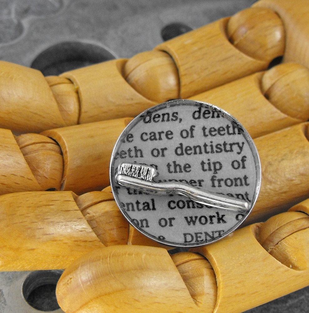Items similar to Dentist Definition Brooch Defining Dental Work by