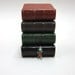 Miniature Brown Leather Book