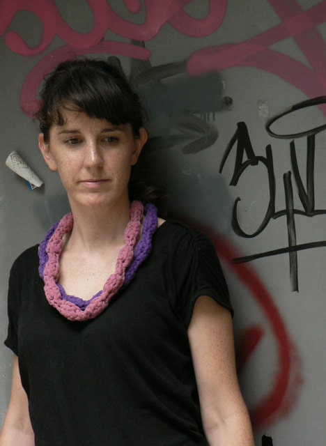 Recycled T-shirt Necklace - TeePearls