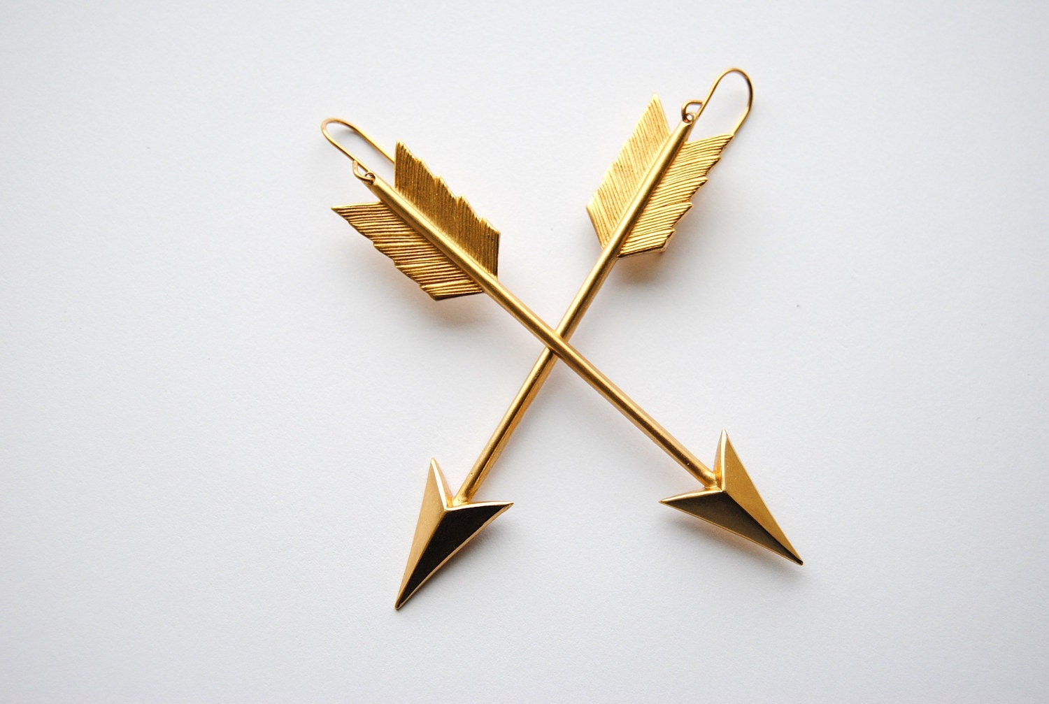 Cupid's Arrow Earrings - Handmade Jewelry - Free Shipping in the US - Valentine's Day Jewelry