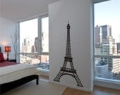 Eiffel Tower Wall Decal 6 Feet Tall Highly Detailed Paris Wall Decor for your Home Vinyl wall Art