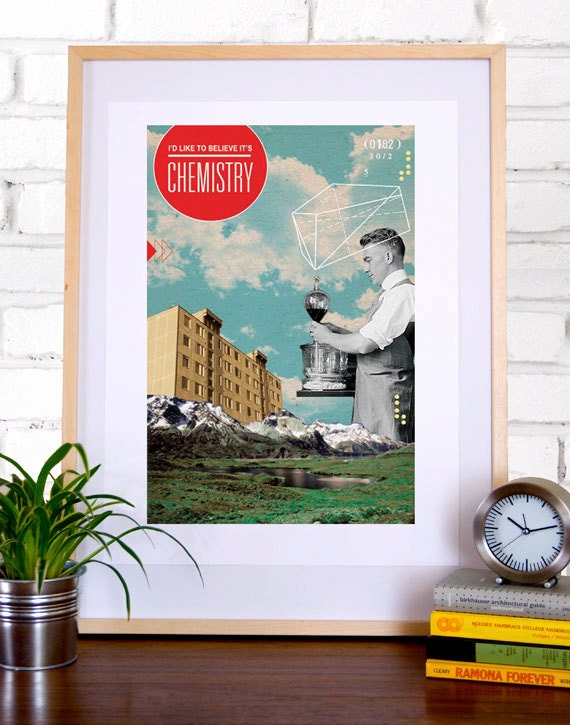Chemistry: Collage Poster 11x17