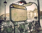 Paris Photography, Paris decor, Subway signs, Travel photography, Paris metro - PhotographyDream