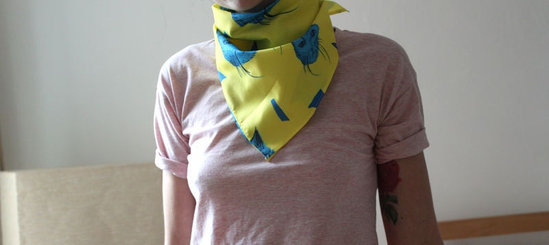 Bad kat neckerchief