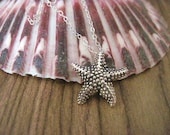 Sterling Silver Starfish Necklace