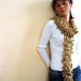 Camel Cute Grape Long Scarf Chunky Neckwarmer
