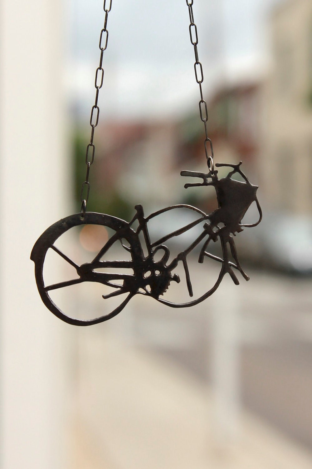 Bicycle Necklace