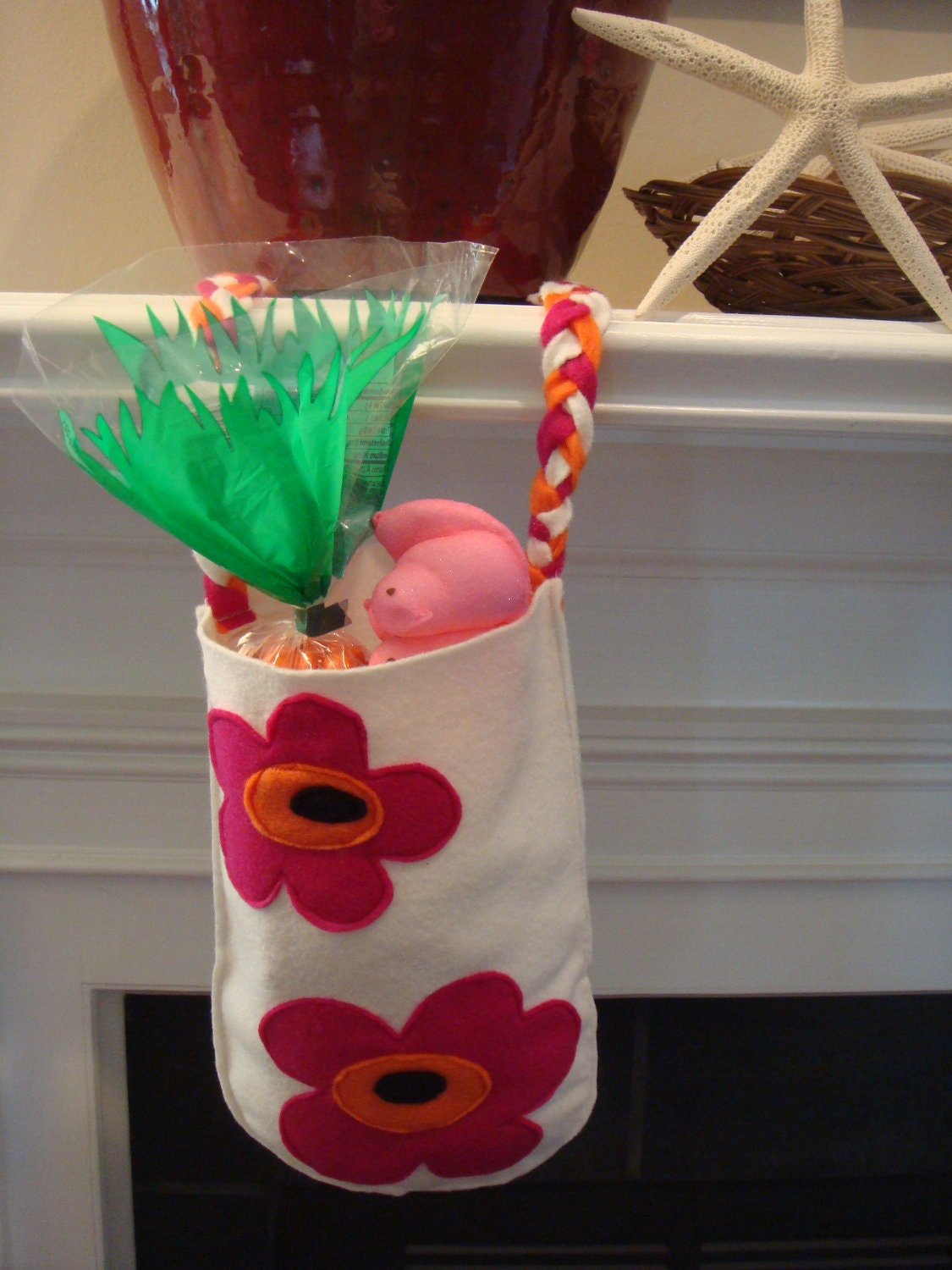 Flower Tote Get the Scoop  - Flower Power  The Easter Basket alternative
