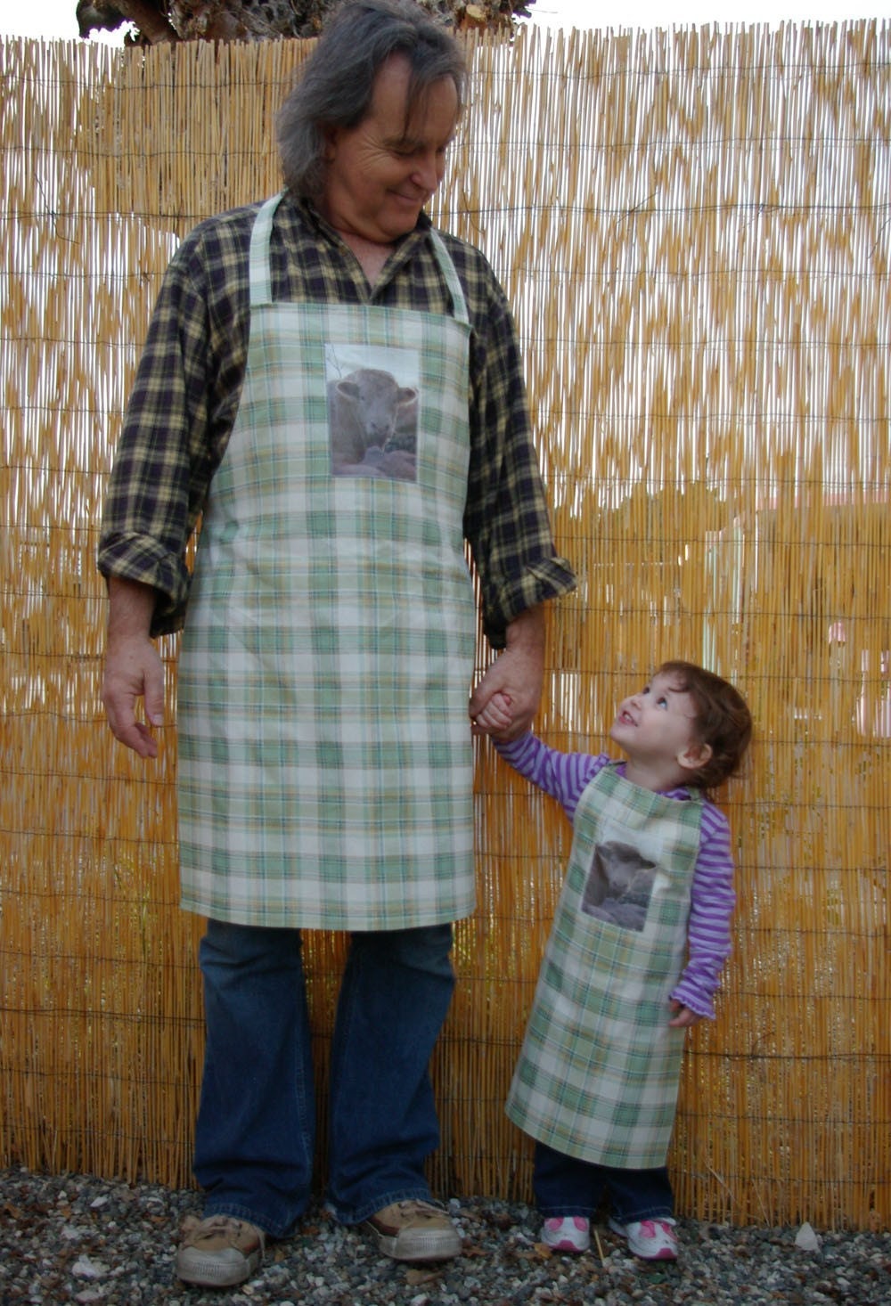 Men's BBQ Apron - Dad's Day - Where's The Beef - One of a Kind, Handmade
