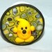 PARKER Polymer Clay CARMEX Lip Balm - Yellow Silver Black - Made to Order