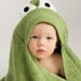 PERSONALIZED Frog Hooded Towel