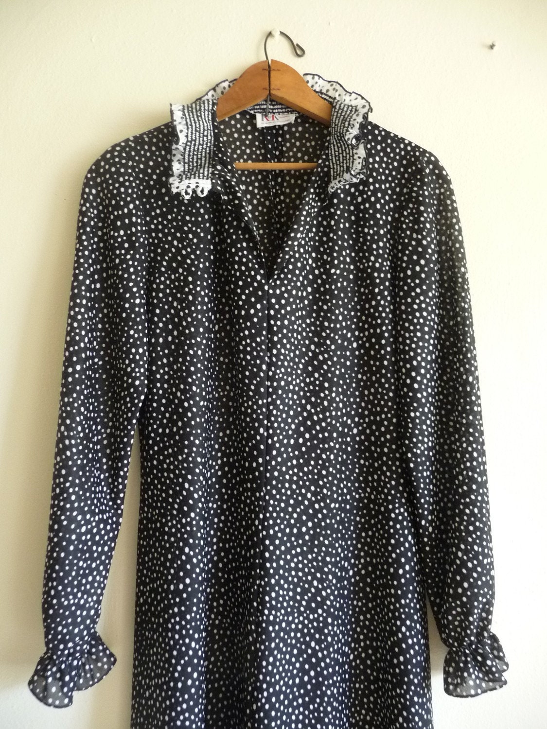 dots spots dress - medium