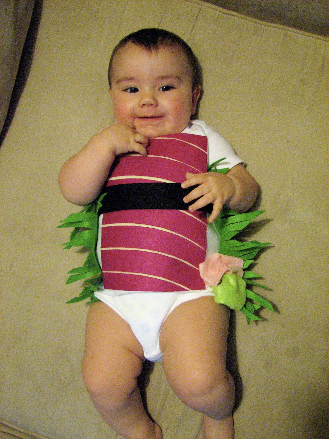 MARTHA STEWART SHOW Sushi Baby Photo Prop or Halloween Costume