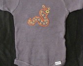 Wiggly Worm Baby Onesie