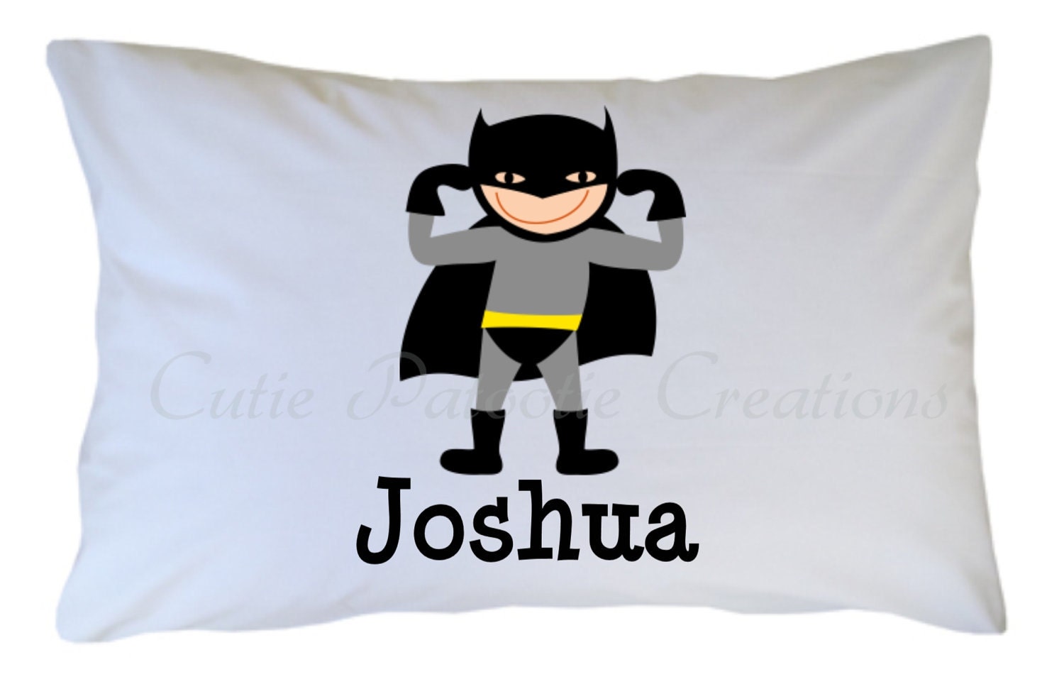 Bat Superhero Pillow Case Personalized Superhero PIllowCase Il_570xn
