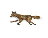 Fox Giclee Art Print Running Fox illustration 5x7