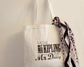 Cute Tote Bag: More Mr Kipling Than Mr Darcy