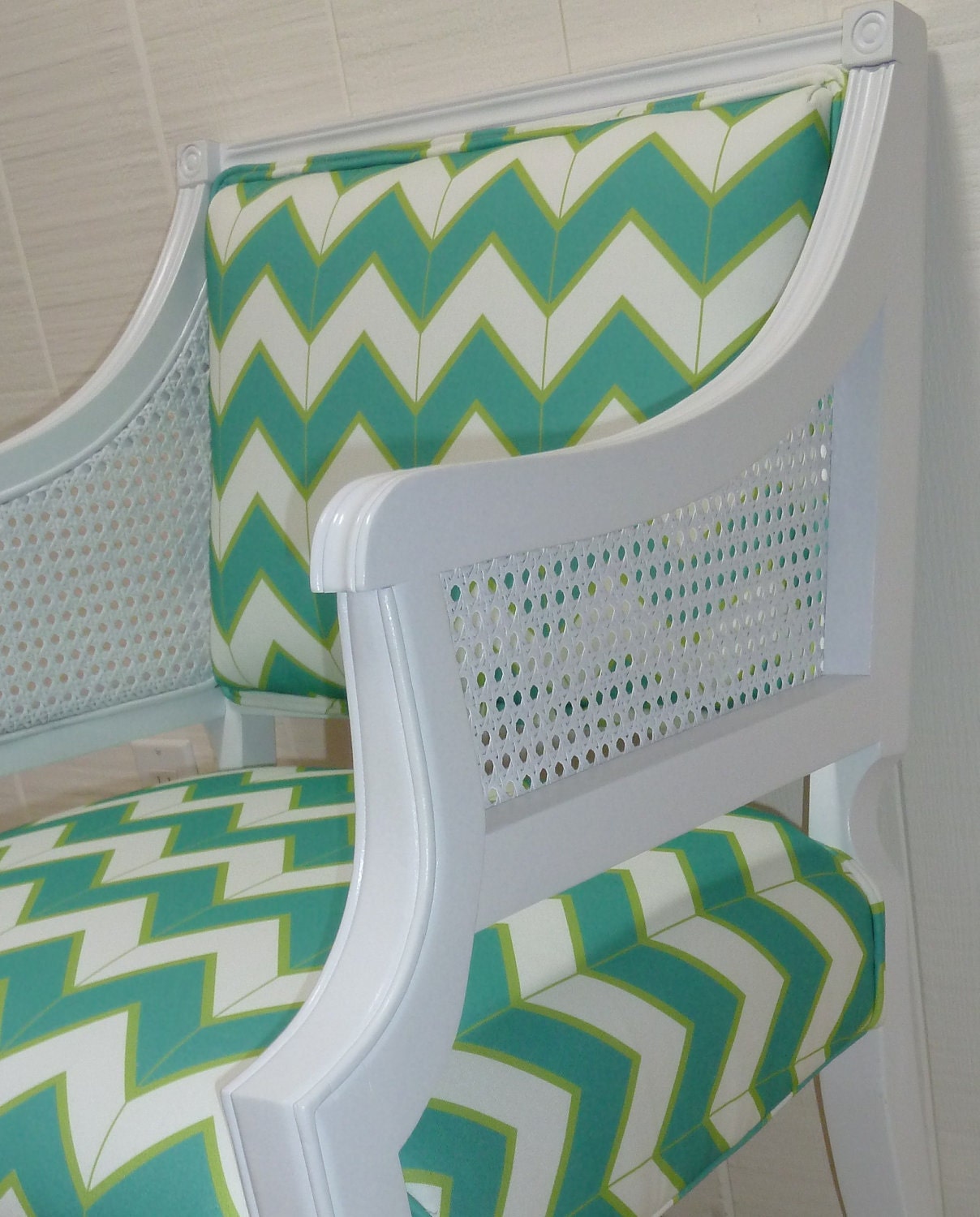 Design Your Own Barrel Back Cane Side Chair- with ANY fabric
