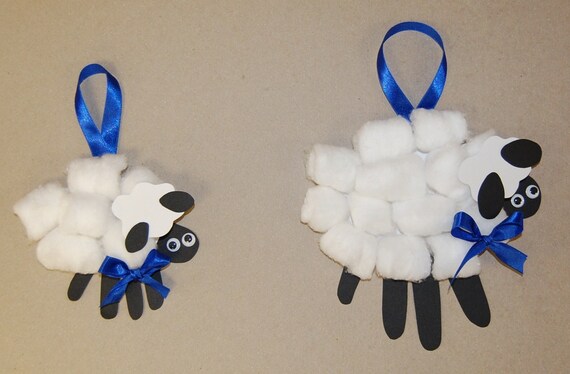 CLEARANCE Lamb Handprint Keepsake Craft Kit by CraftsForKids